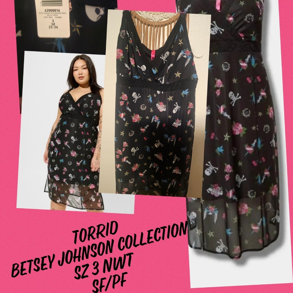 Torrid Betsey Johnson collection dress